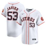 Cristian Javier Houston Astros Nike Home Limited Player Jersey - White - 49Native