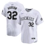 Dakota Hudson Colorado Rockies Nike Home Limited Player Jersey - White - 49Native