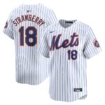 Darryl Strawberry New York Mets Nike Home Limited Player Jersey - White - 49Native