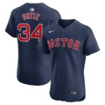 David Ortiz Boston Red Sox Nike Alternate Elite Player Jersey - Navy - 49Native