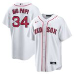 David Ortiz Boston Red Sox Nike Big Papi Replica Jersey - White - 49Native