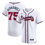 Daysbel Hernandez Atlanta Braves Nike Home Elite Player Jersey - White - 49Native
