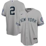 Derek Jeter New York Yankees Nike 2020 Hall of Fame Induction Replica Jersey - Gray - 49Native