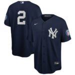 Derek Jeter New York Yankees Nike 2020 Hall of Fame Induction Alternate Replica Player Jersey - Navy - 49Native
