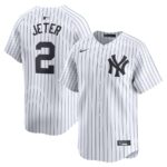 Derek Jeter New York Yankees Nike Home Limited Player Jersey - White - 49Native