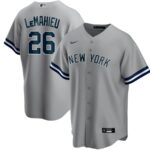 DJ LeMahieu New York Yankees Nike Road Replica Player Jersey - Gray - 49Native