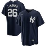 DJ LeMahieu New York Yankees Nike Alternate Replica Player Jersey - Navy - 49Native
