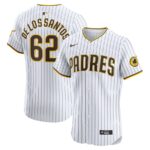 Enyel De Los Santos San Diego Padres Nike Home Elite Player Jersey - White - 49Native