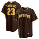 Fernando Tatis Jr. San Diego Padres Nike Alternate Replica Player Jersey - Brown - 49Native