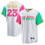 Fernando Tatis Jr. San Diego Padres Nike City Connect Replica Player Jersey - White - 49Native