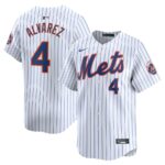 Francisco Alvarez New York Mets Nike Home Limited Player Jersey - White - 49Native