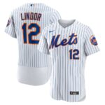 Francisco Lindor New York Mets Nike Home Player Jersey - White - 49Native