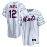 Francisco Lindor New York Mets Nike Home Replica Player Jersey - White - 49Native