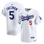 Freddie Freeman Los Angeles Dodgers Nike Home Limited Player Jersey - White - 49Native