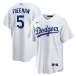 Freddie Freeman Los Angeles Dodgers Nike Replica Player Jersey - White - 49Native