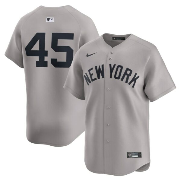 Gerrit Cole New York Yankees Nike Away Limited Player Jersey - Gray - 49Native