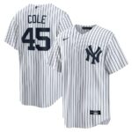 Gerrit Cole New York Yankees Nike Home Replica Player Name Jersey - White - 49Native