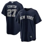 Giancarlo Stanton New York Yankees Nike Alternate Replica Player Jersey - Navy - 49Native
