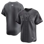New York Mets Nike 2024 City Connect Limited Jersey - Graphite - 49Native