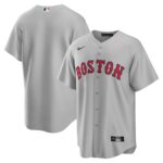 Boston Red Sox Nike Road Replica Team Jersey - Gray - 49Native