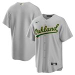Oakland Athletics Nike Road Replica Team Jersey - Gray - 49Native