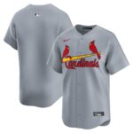 St. Louis Cardinals Nike Away Limited Jersey - Gray - 49Native