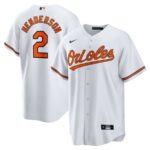 Gunnar Henderson Baltimore Orioles Nike Home Replica Player Jersey - White - 49Native