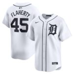 Jack Flaherty Detroit Tigers Nike Home Limited Player Jersey - White - 49Native