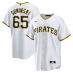 Jack Suwinski Pittsburgh Pirates Nike Home Replica Jersey - White - 49Native
