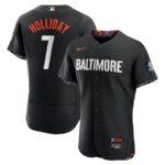 Jackson Holliday Baltimore Orioles Nike City Connect Player Jersey - Black - 49Native