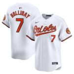 Jackson Holliday Baltimore Orioles Nike Home Limited Player Jersey - White - 49Native