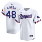Jacob deGrom Texas Rangers Nike Home Limited Player Jersey - White - 49Native