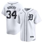 Jake Rogers Detroit Tigers Nike Home Limited Player Jersey - White - 49Native