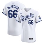 James Macarthur Kansas City Royals Nike Home Elite Player Jersey - White - 49Native