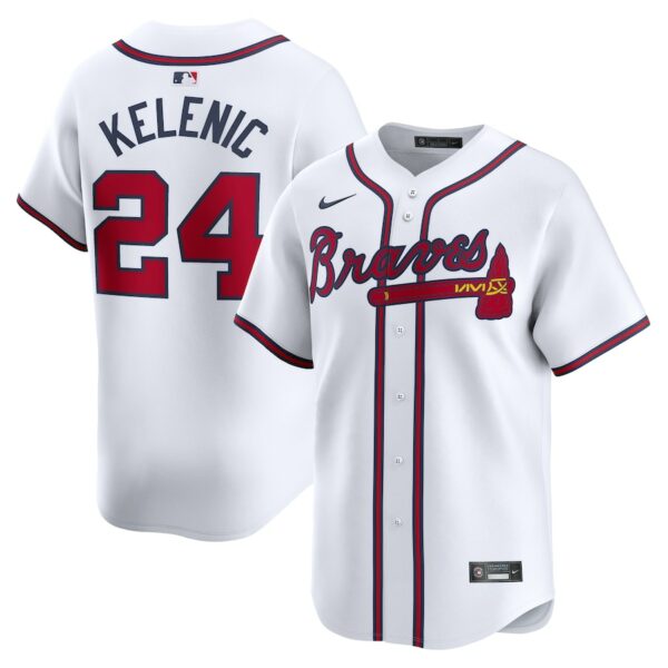 Jarred Kelenic Atlanta Braves Nike Home Limited Player Jersey - White - 49Native