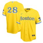 J.D. Martinez Boston Red Sox Nike City Connect Replica Player Jersey - Gold - 49Native