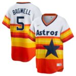Jeff Bagwell Houston Astros Nike Home Cooperstown Collection Player Jersey - White - 49Native
