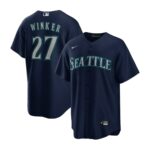 Jesse Winker Seattle Mariners Nike Alternate Replica Player Jersey - Navy - 49Native