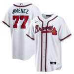 Joe Jiménez Atlanta Braves Nike Home  Replica Player Jersey - White - 49Native