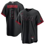 Joe Morgan Cincinnati Reds Nike City Connect Replica Player Jersey - Black - 49Native