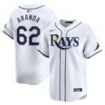 Jonathan Aranda Tampa Bay Rays Nike Home Limited Player Jersey - White - 49Native