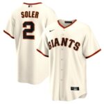 Jorge Soler San Francisco Giants Nike Home Replica Player Jersey - Cream - 49Native
