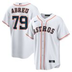 Jose Abreu Houston Astros Nike Home Replica Player Jersey - White - 49Native