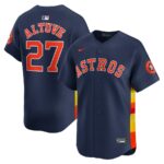 Jose Altuve Houston Astros Nike Alternate Limited Player Jersey - Navy - 49Native