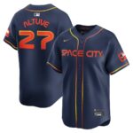 Jose Altuve Houston Astros Nike City Connect Limited Player Jersey - Navy - 49Native