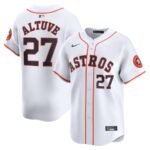 Jose Altuve Houston Astros Nike Home Limited Player Jersey - White - 49Native