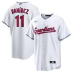 José Ramírez Cleveland Guardians Nike Replica Player Jersey - White - 49Native