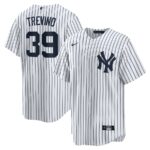 Jose Trevino New York Yankees Nike Home  Replica Player Jersey - White - 49Native