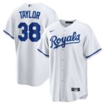 Josh Taylor Kansas City Royals Nike Home Replica Player Jersey - White - 49Native