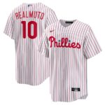 JT Realmuto Philadelphia Phillies Nike Home Replica Player Name Jersey - White - 49Native